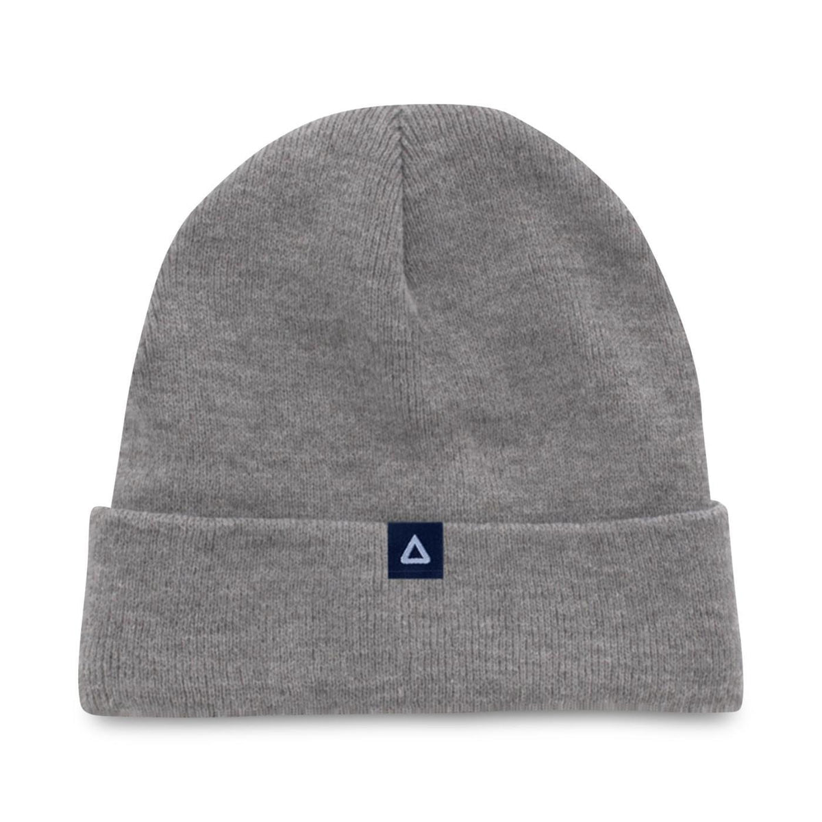 Ahead Newfoundland Fleece Lined Beanie with Cuff Embroidery - Grey Heather - View 3
