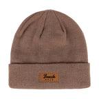 Ahead Newfoundland Fleece Lined Beanie with Cuff Embroidery - Timber - View 1