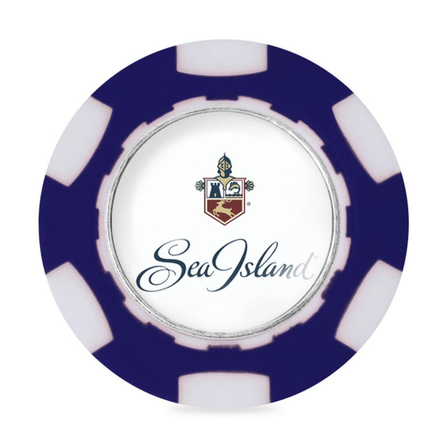 Ahead Poker Chip with Magnetic Ball Marker