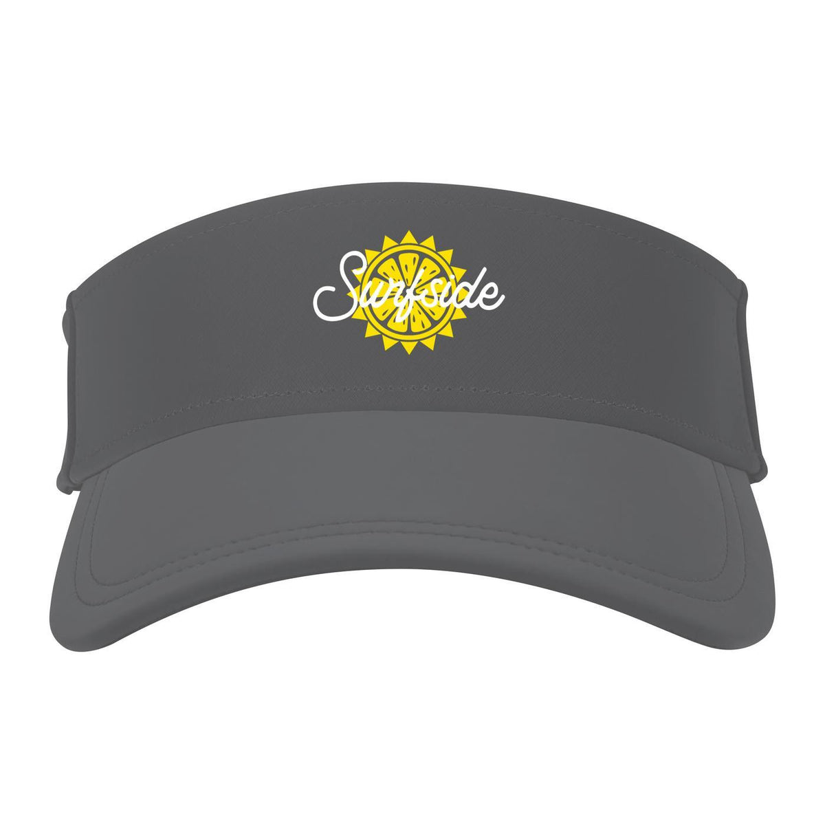 Ahead Scuba Visor in Recycled Tech Fabric Embroidery - Grey - View 4