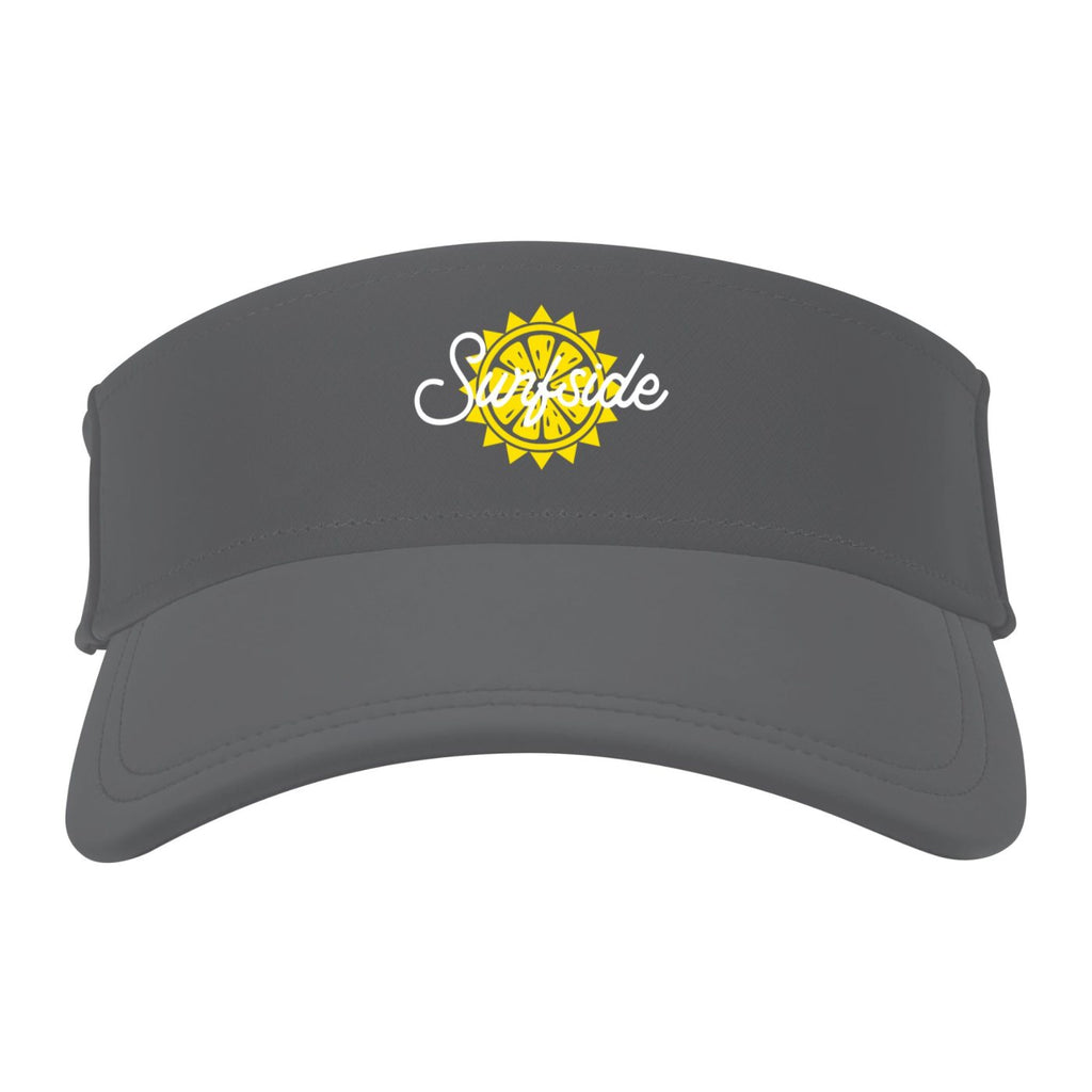 Ahead Scuba Visor in Recycled Tech Fabric Transfer - Grey - View 3