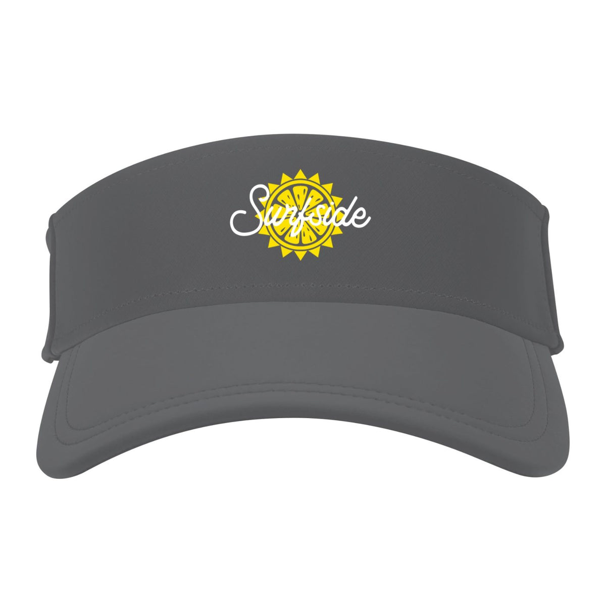 Ahead Scuba Visor in Recycled Tech Fabric Transfer - Grey - View 3