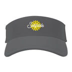 Ahead Scuba Visor in Recycled Tech Fabric Transfer - Grey - View 4