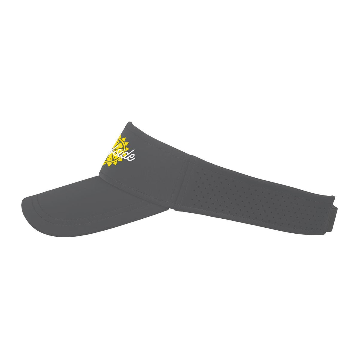 Ahead Scuba Visor in Recycled Tech Fabric Transfer - Grey - View 6