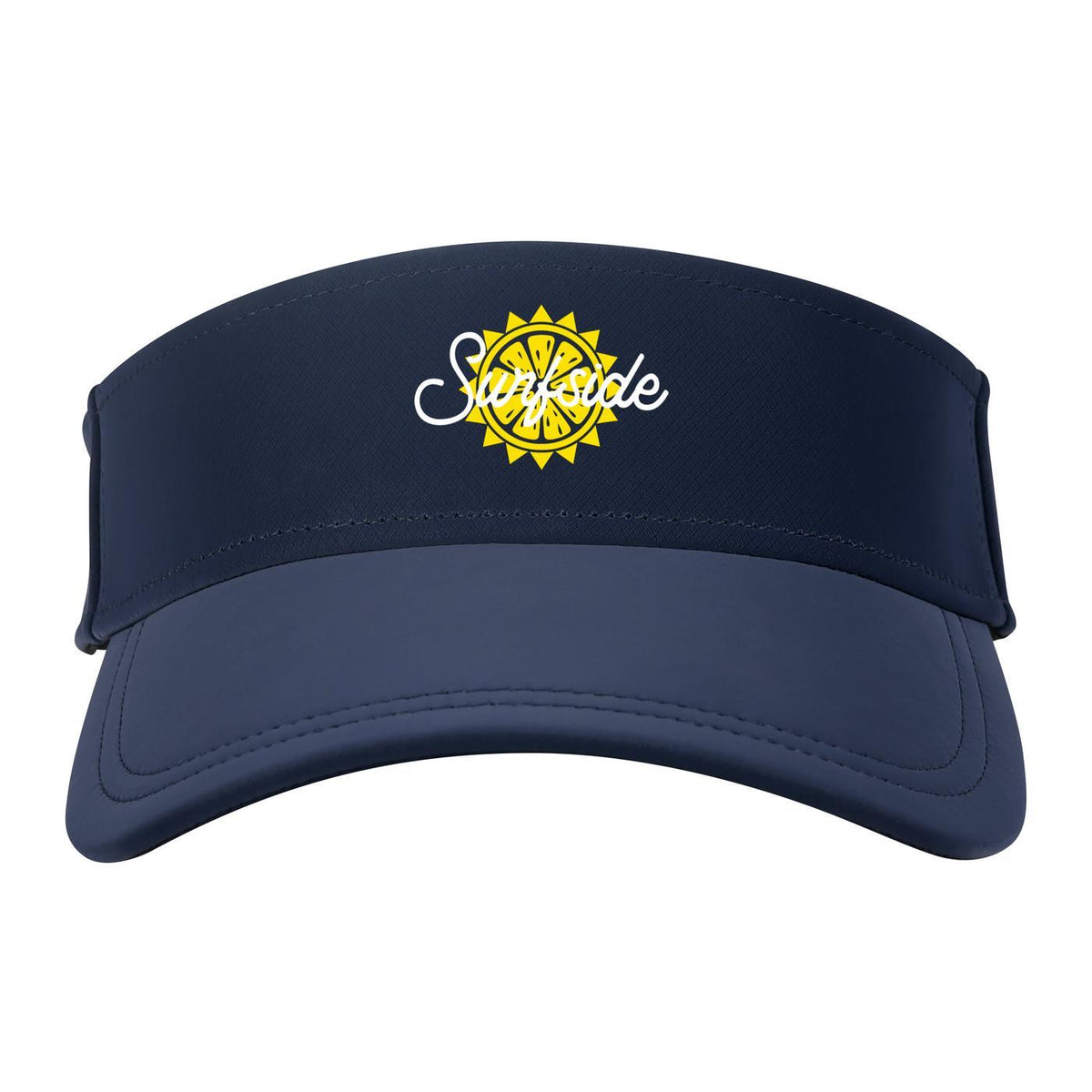 Ahead Scuba Visor in Recycled Tech Fabric Transfer - Navy - View 10