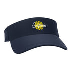 Ahead Scuba Visor in Recycled Tech Fabric Transfer - Navy - View 2