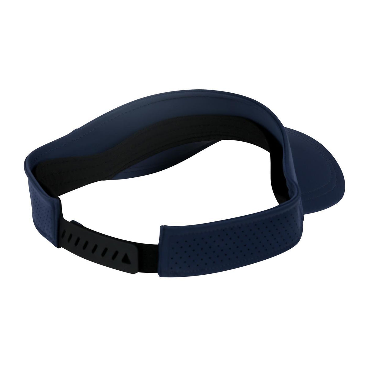 Ahead Scuba Visor in Recycled Tech Fabric Transfer - Navy - View 3