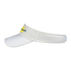 Ahead Scuba Visor in Recycled Tech Fabric Transfer - White - View 5