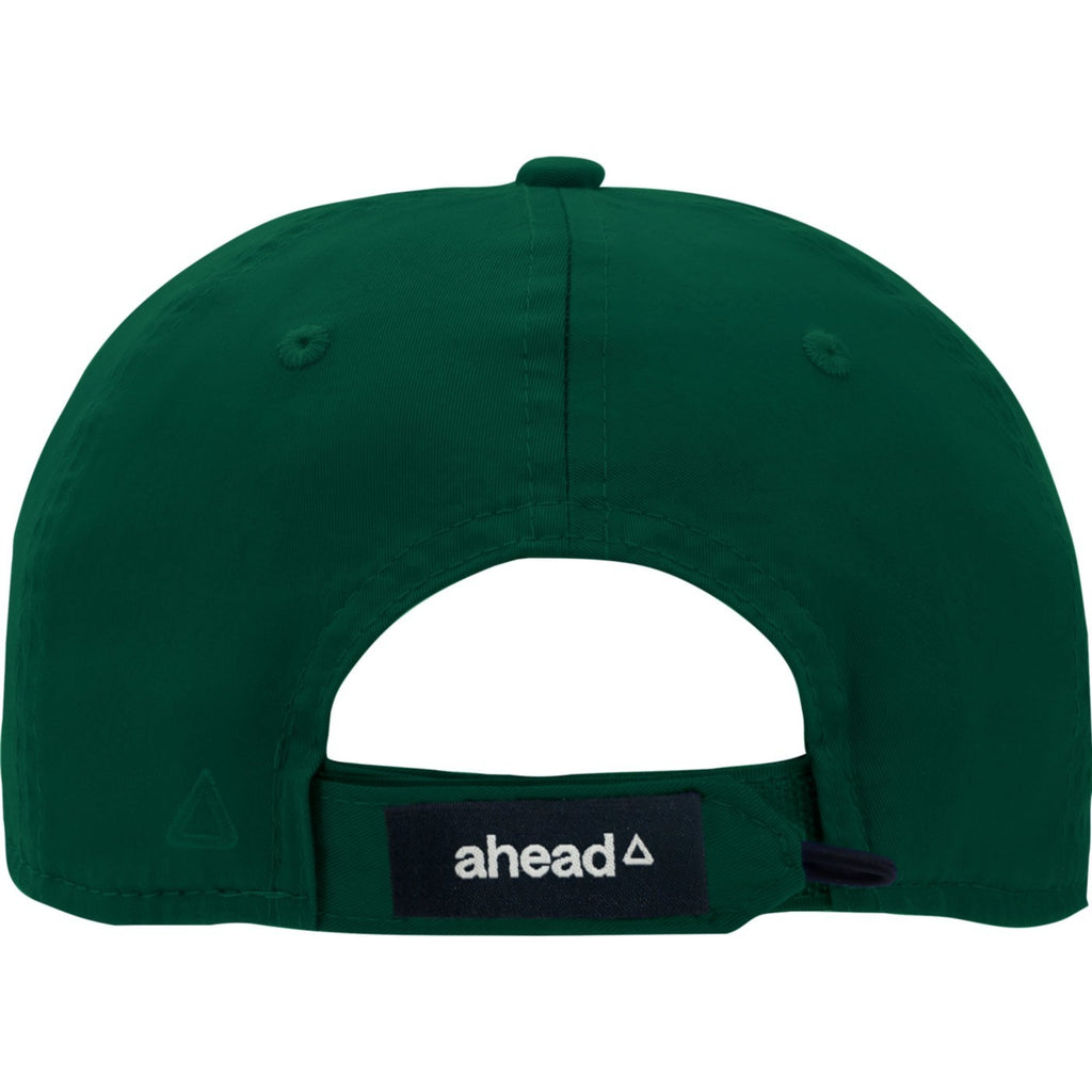 Ahead Shawmut Lightweight Cotton Cap Transfer - Georgia Green - View 6