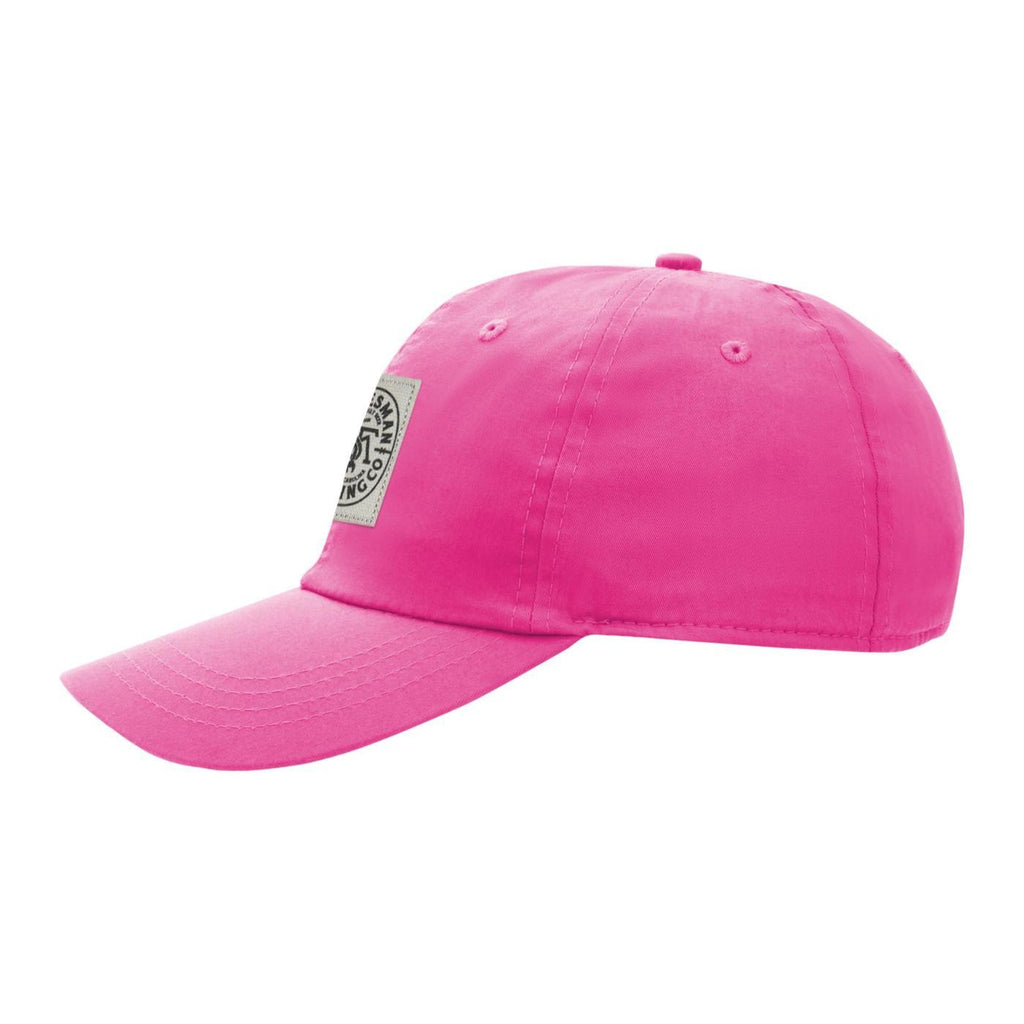 Ahead Shawmut Lightweight Cotton Cap Transfer - Pink Ribbon - View 3
