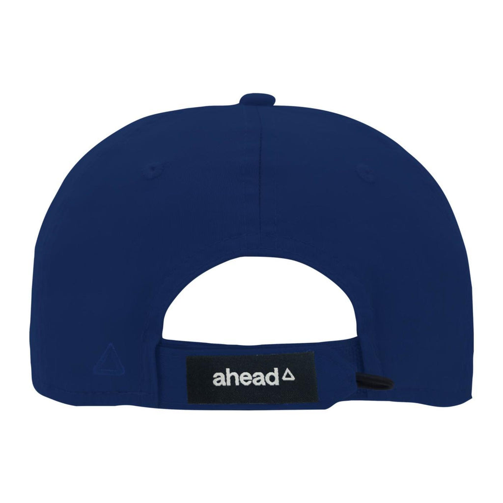 Ahead Shawmut Lightweight Cotton Cap Transfer - University Tour Blue - View 5