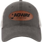 Ahead Solana Pigment Dyed Mesh Back Cap Embroidery - Charcoal - View 4