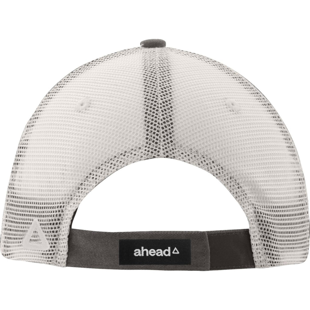 Ahead Solana Pigment Dyed Mesh Back Cap Embroidery - Charcoal - View 5