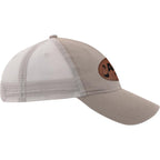 Ahead Solana Pigment Dyed Mesh Back Cap Transfer - Cobblestone - View 2