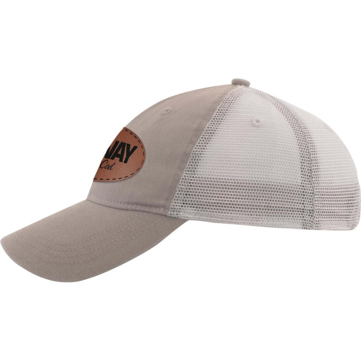 Ahead Solana Pigment Dyed Mesh Back Cap Transfer - Cobblestone - View 3