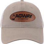 Ahead Solana Pigment Dyed Mesh Back Cap Transfer - Cobblestone - View 4