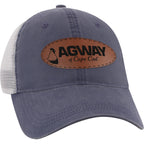 Ahead Solana Pigment Dyed Mesh Back Cap Transfer - Sailor Navy - View 1