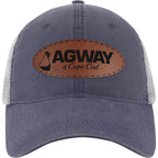 Ahead Solana Pigment Dyed Mesh Back Cap Transfer - Sailor Navy - View 4