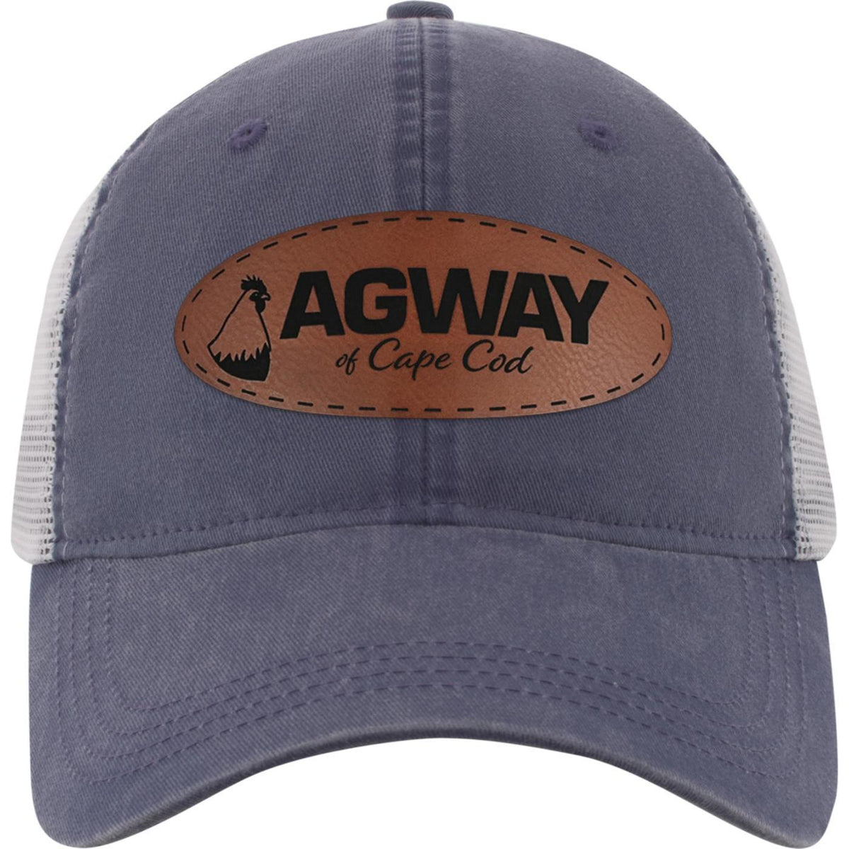 Ahead Solana Pigment Dyed Mesh Back Cap Transfer - Sailor Navy - View 4