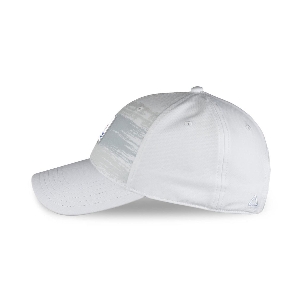 Ahead Splash Pattern Performance Cap Transfer - White Grey - Splash - View 3