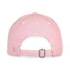 Ahead Stewart Oxford Stripe Cap Transfer - Pink/White - View 5