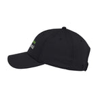 Ahead Stratus Stretch Performance Cap, Structured Embroidery - Black - View 3