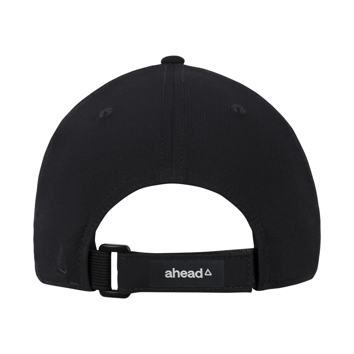 Ahead Stratus Stretch Performance Cap, Structured Embroidery - Black - View 5