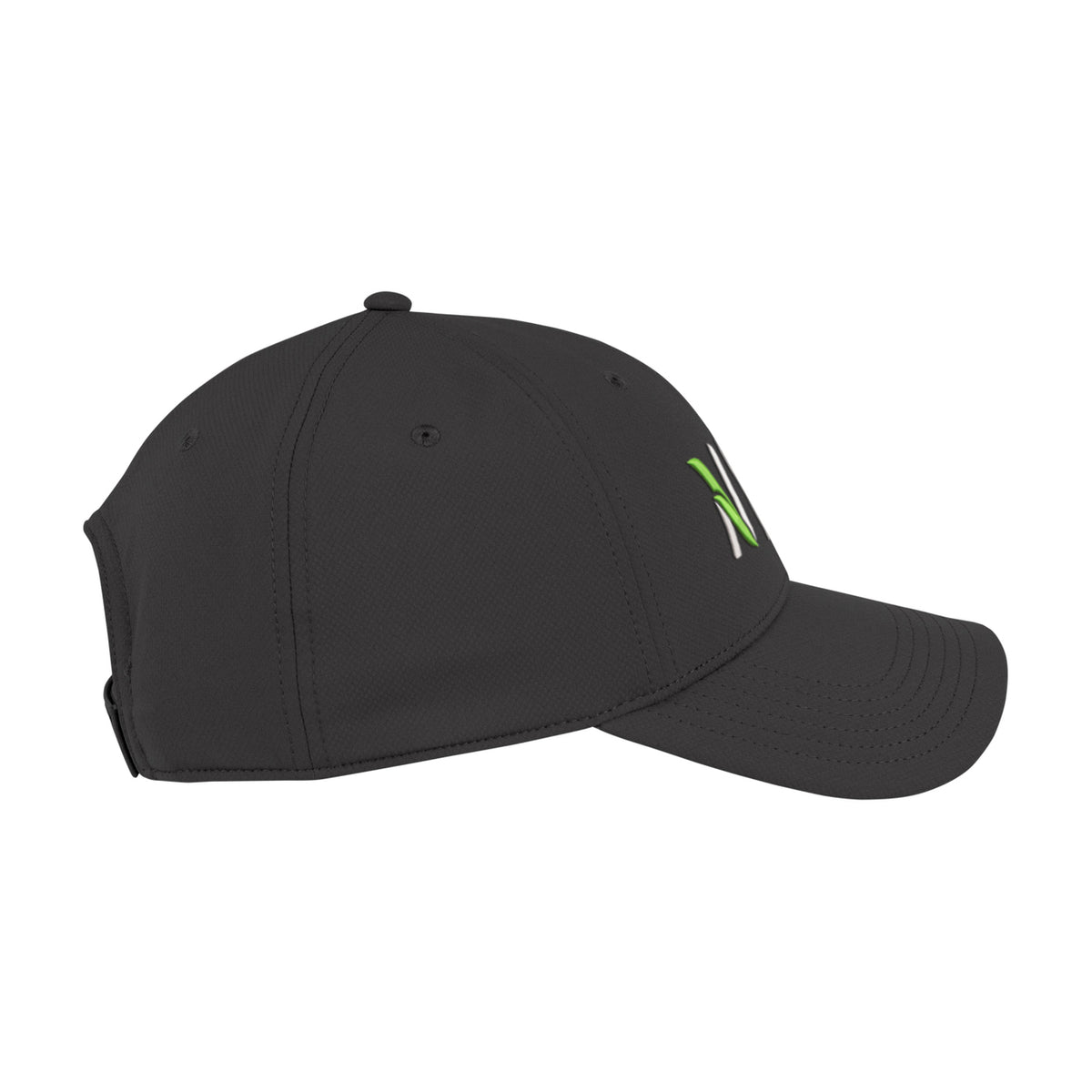 Ahead Stratus Stretch Performance Cap, Structured Embroidery - Graphite - View 2