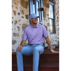 Ahead Stratus Stretch Performance Cap, Structured Embroidery - Light Grey - View 6