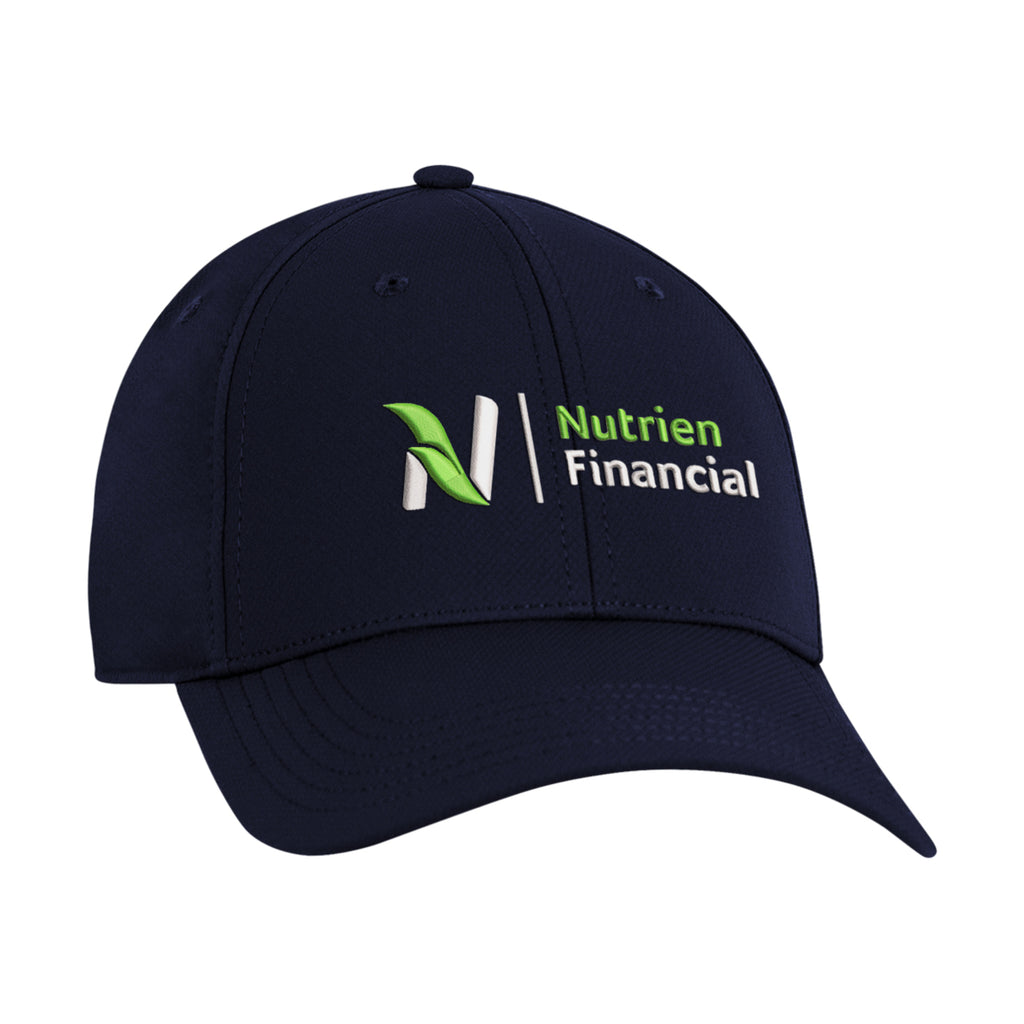 Ahead Stratus Stretch Performance Cap, Structured Embroidery - Navy - View 1