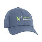 Ahead Stratus Stretch Performance Cap, Structured Embroidery - Slate Blue - View 1