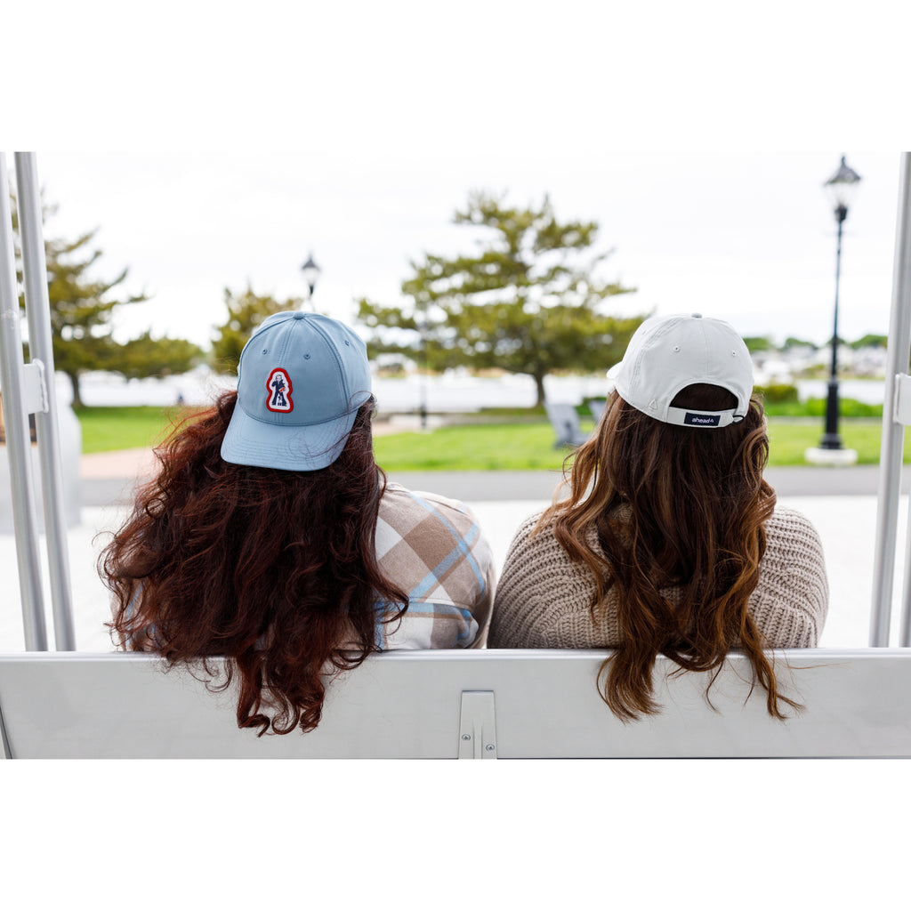 Ahead Stratus Stretch Performance Cap, Structured Embroidery - Slate Blue - View 7