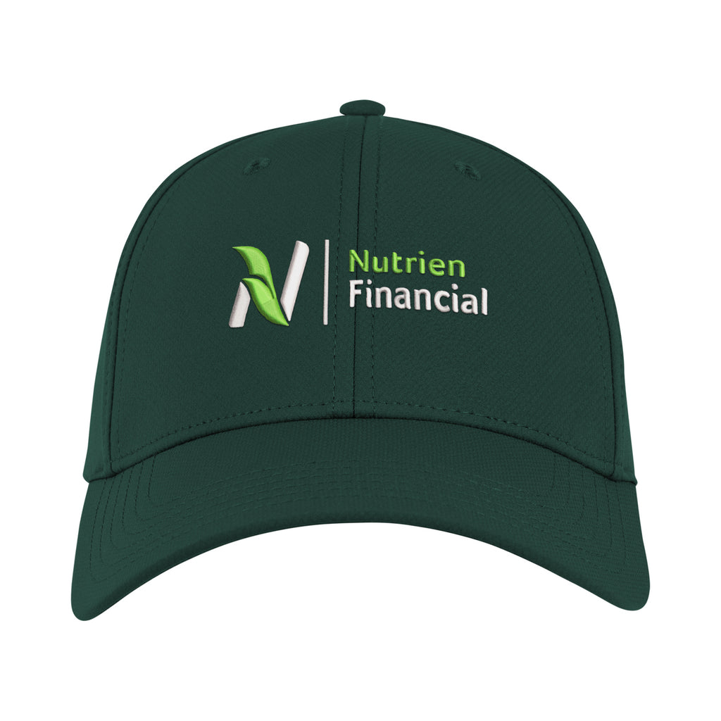 Ahead Stratus Stretch Performance Cap, Structured Embroidery - University Hunter Green - View 2