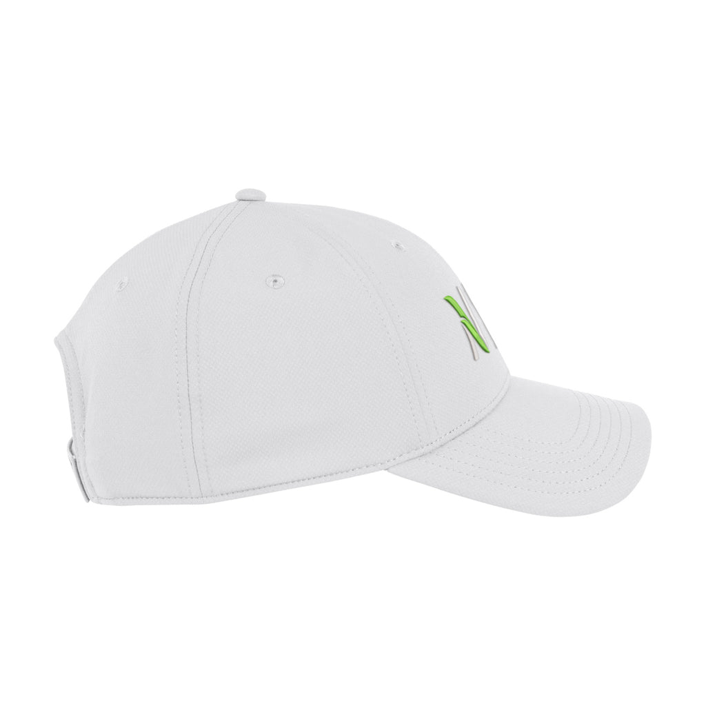 Ahead Stratus Stretch Performance Cap, Structured Embroidery - White - View 2