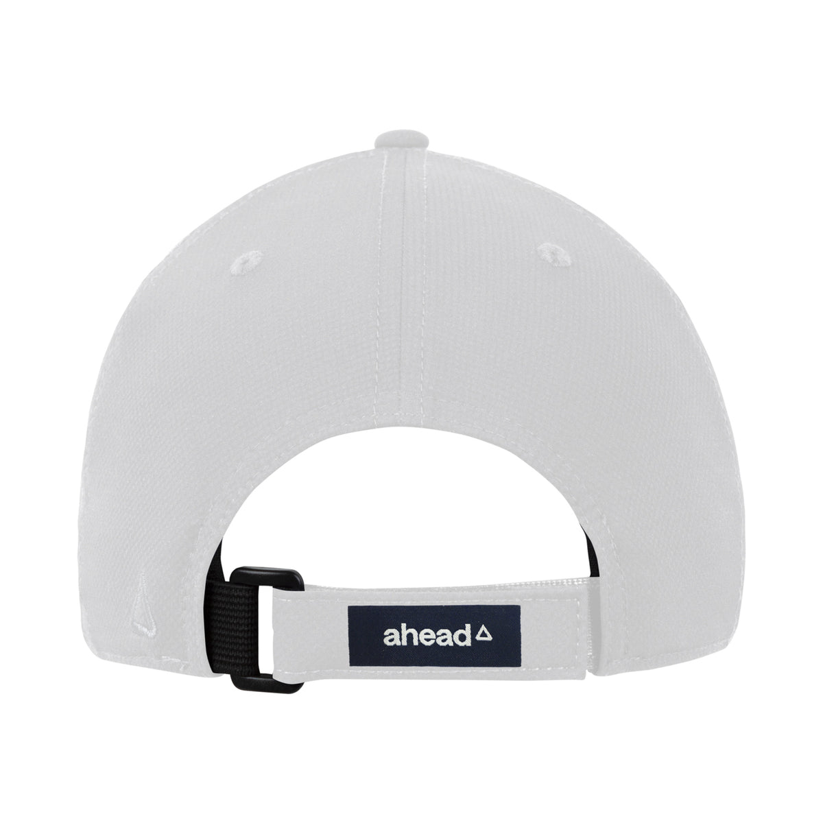 Ahead Stratus Stretch Performance Cap, Structured Embroidery - White - View 5