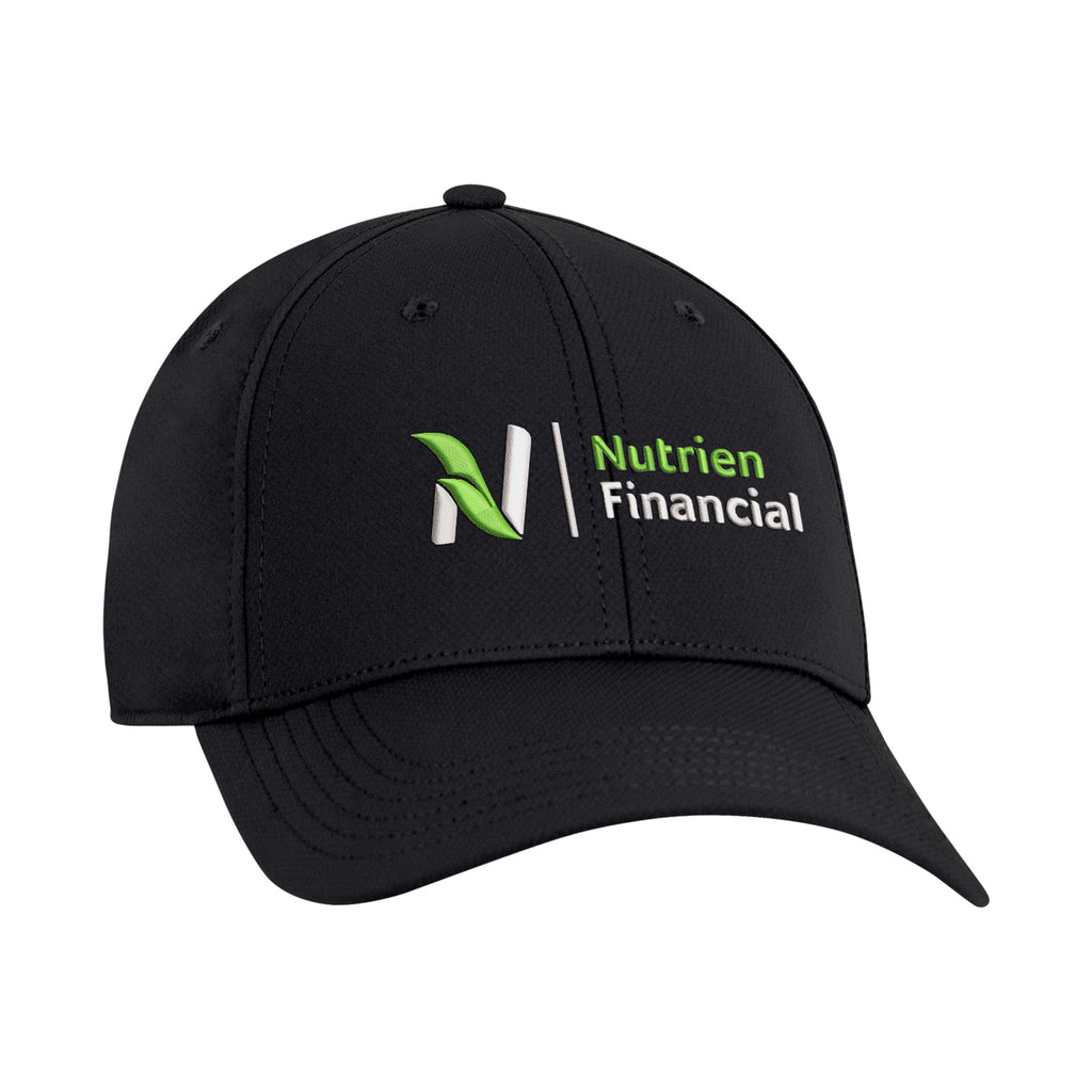 Ahead Stratus Stretch Performance Cap, Structured Transfer - Black - View 1