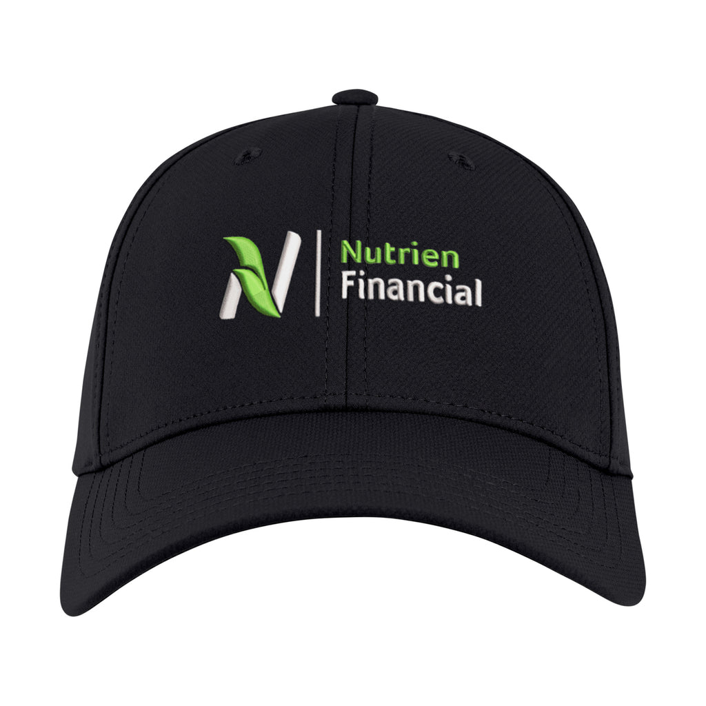 Ahead Stratus Stretch Performance Cap, Structured Transfer - Black - View 4