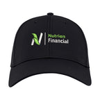 Ahead Stratus Stretch Performance Cap, Structured Transfer - Black - View 4