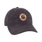 Ahead Streaker Patterned Performance Cap Embroidery - Black/Charcoal - View 1