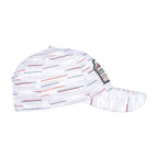 Ahead Streaker Patterned Performance Cap Transfer - White Grey Americana - View 5