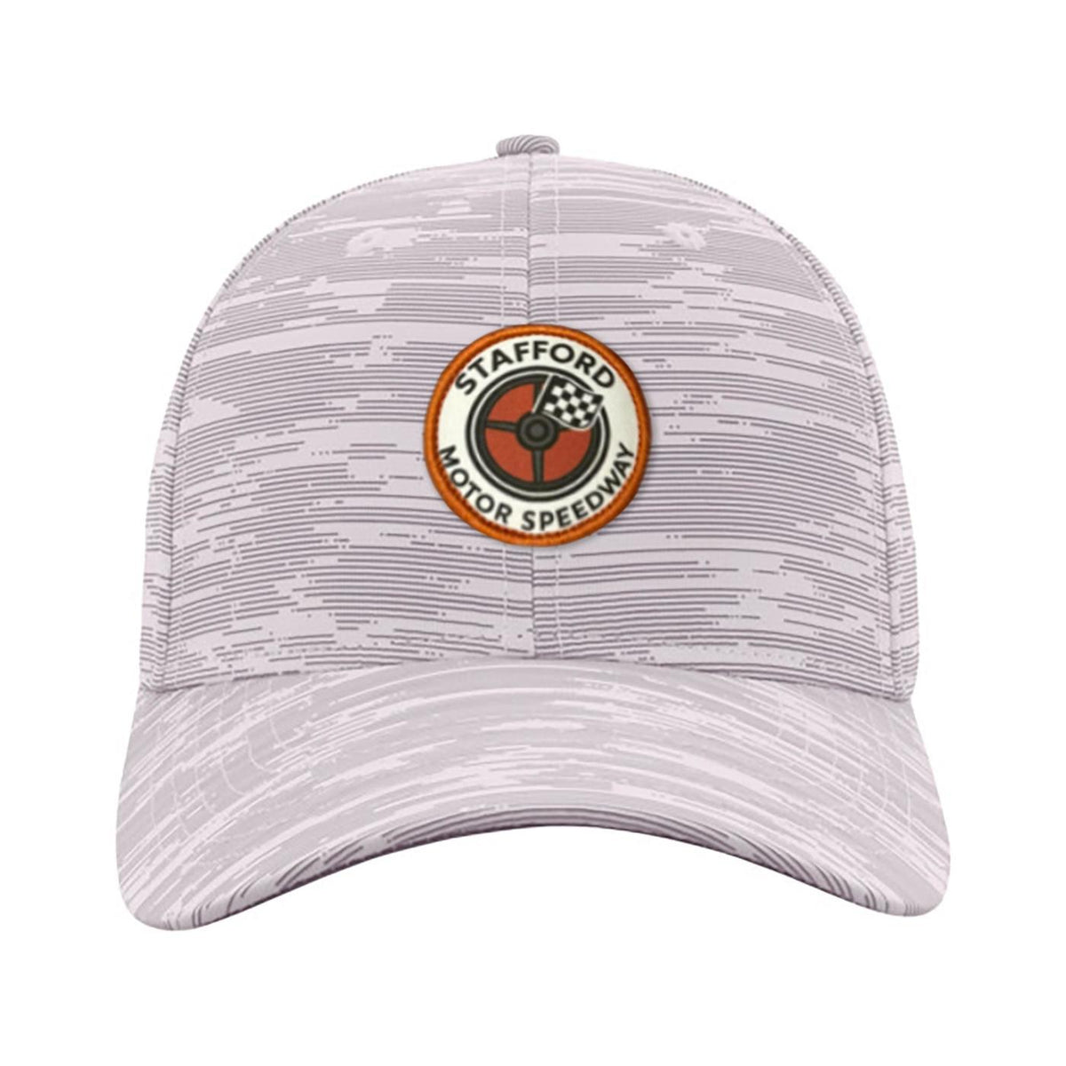 Ahead Streaker Patterned Performance Cap Transfer - White-Grey - View 2