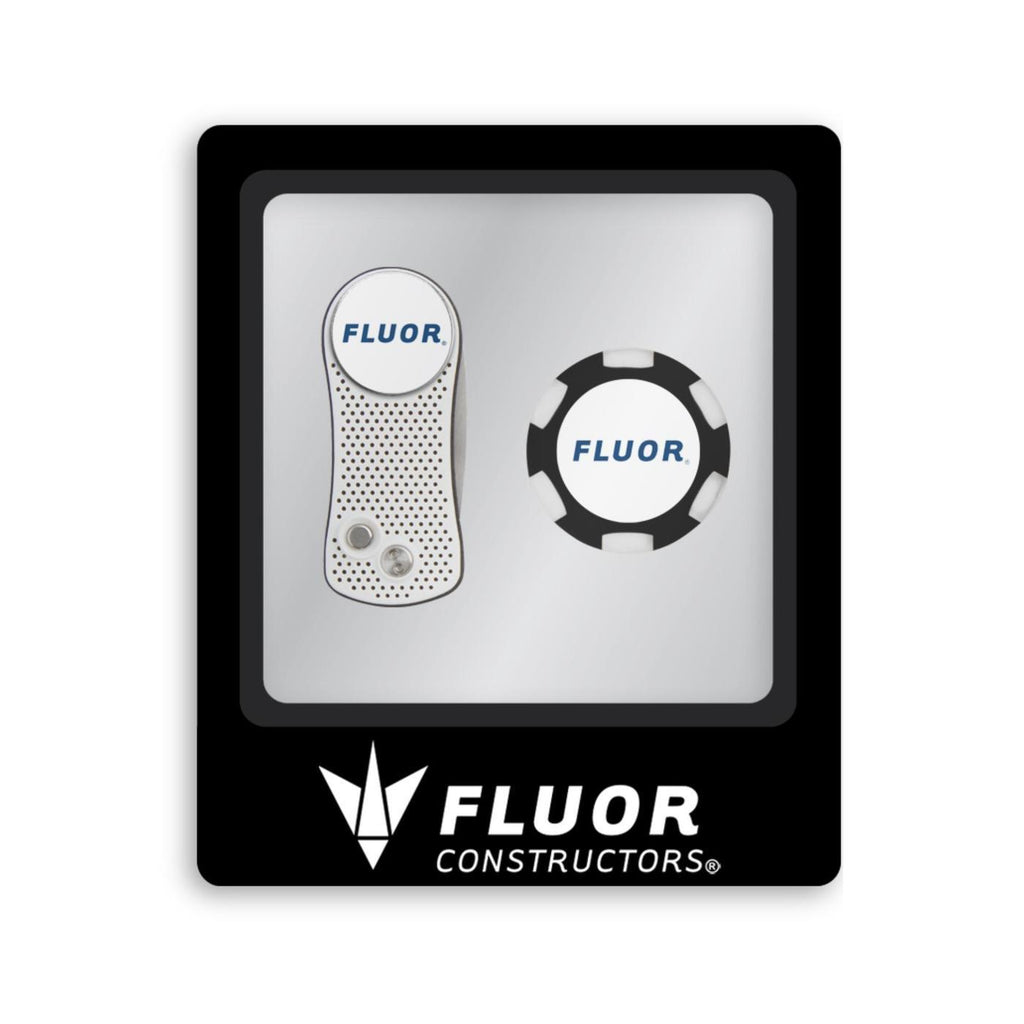 Ahead Switchfix Divot Tool and Poker Chip Gift Set - White/Black - View 1