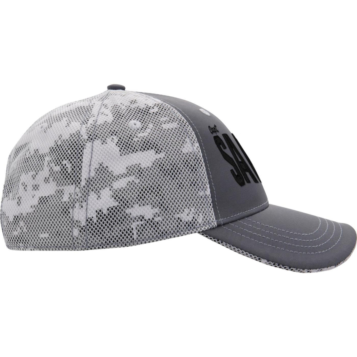 Ahead Taylor Camo Mesh Back Cap, UPF 50+ Transfer - Winter Grey/Camo - View 3