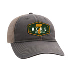 Ahead Wharf Tea Stained Mesh Back Cap Embroidery - Storm - View 1