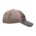 Ahead Wharf Tea Stained Mesh Back Cap Embroidery - Storm - View 4