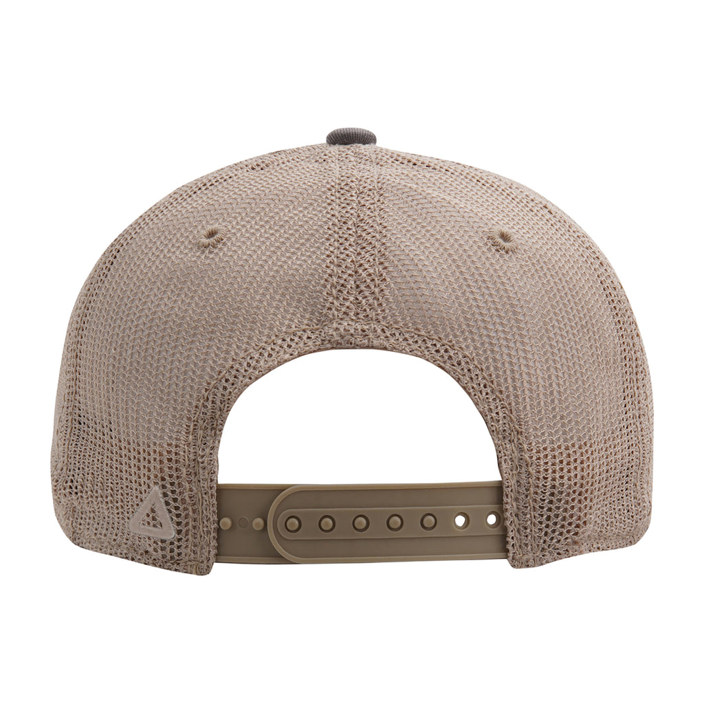 Ahead Wharf Tea Stained Mesh Back Cap Embroidery - Storm - View 6