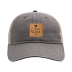 Ahead Wharf Tea Stained Mesh Back Cap Transfer - Storm - View 3