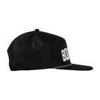 Ahead Zurich Flat Bill Cap with Rope Detail Transfer - Black - View 4