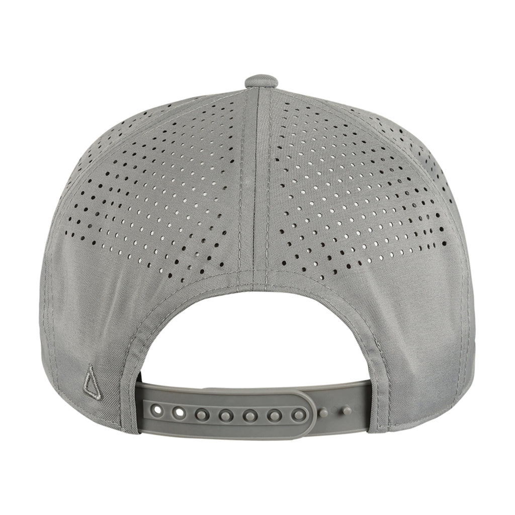 Ahead Zurich Flat Bill Cap with Rope Detail Transfer - Cement - View 5