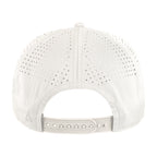 Ahead Zurich Flat Bill Cap with Rope Detail Transfer - White - View 5
